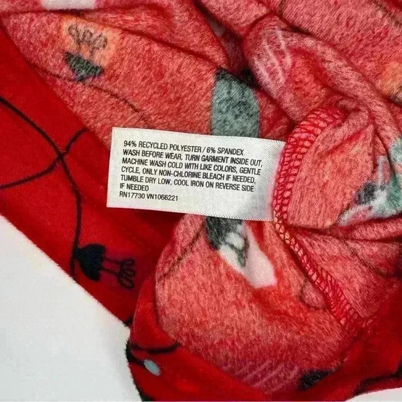 Cat & Jack Girls Christmas Pajama Set Fleece Size 12 NWOT - Picture 5 of 7